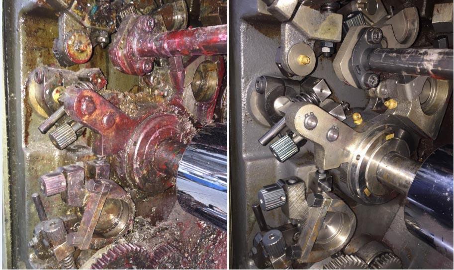 工業(yè)機械干冰清洗案例